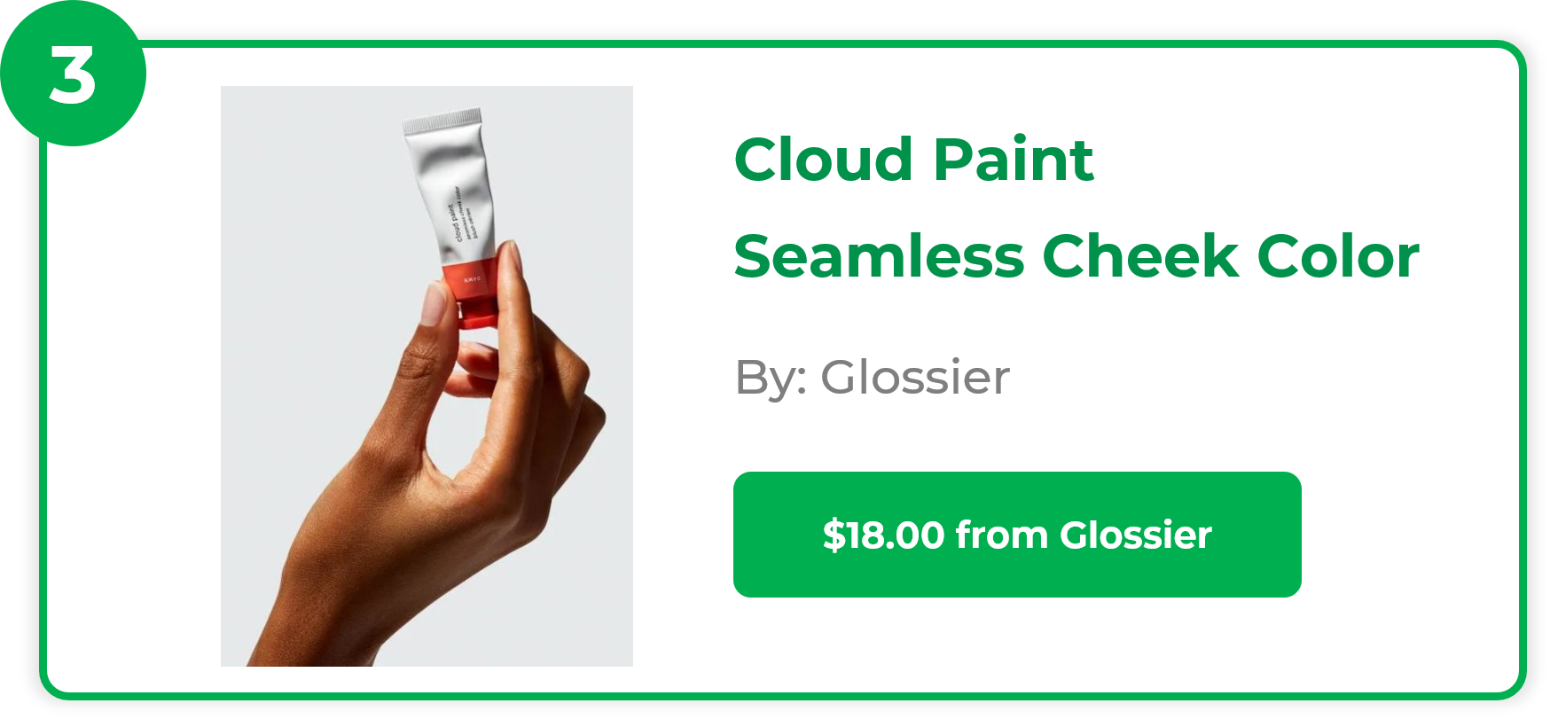 Cloud Paint Seamless Cheek Color - Glossier